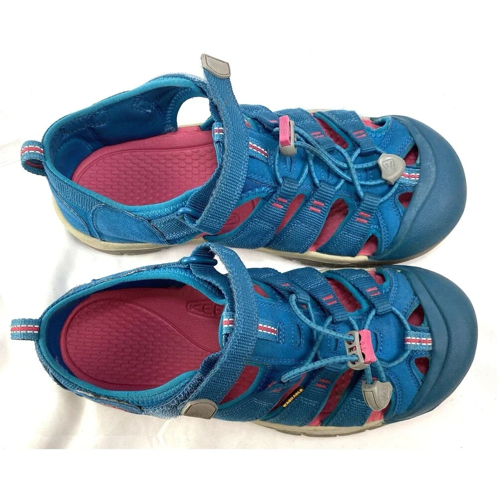 KEEN Sandals Men's Size 6 Teal Washable Outdoor Hiking Shoes Newport H2
